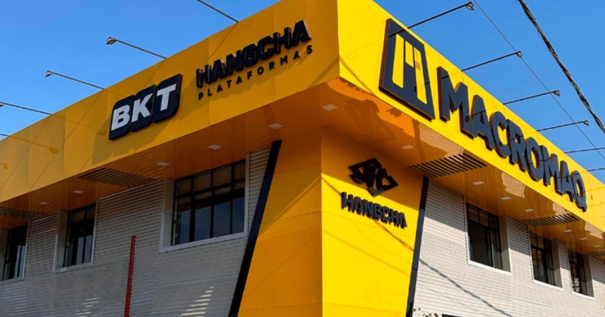 Macromaq abre loja em BH em parceria com fabricante chinesa de empilhadeiras