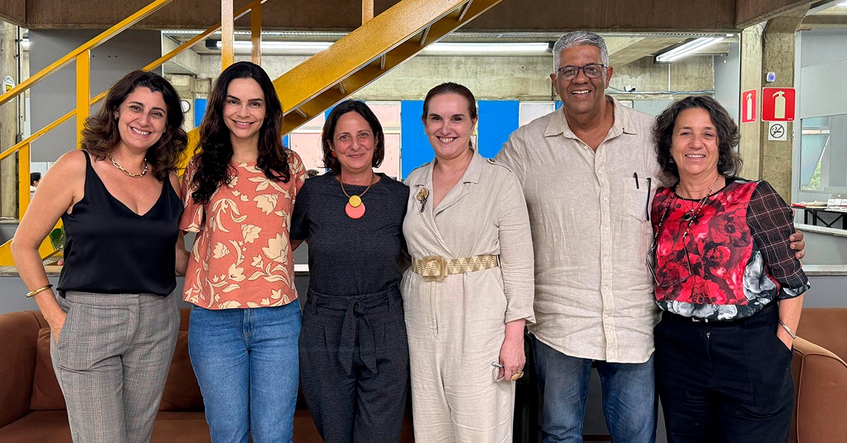 Integrantes do Instituto e Câmara de Mediação Aplicada visitam o Diário do Comércio