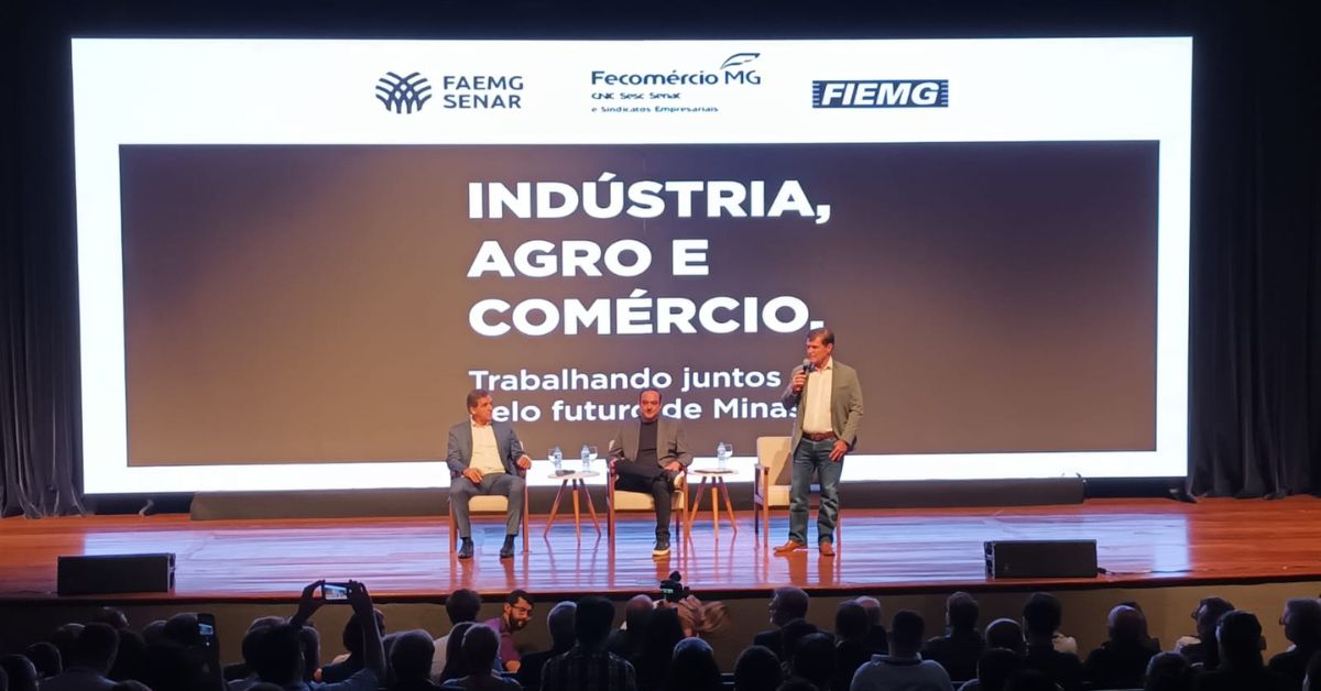 Crescimento da economia de Minas passa pela sinergia da indústria, comércio, agronegócio e serviços
