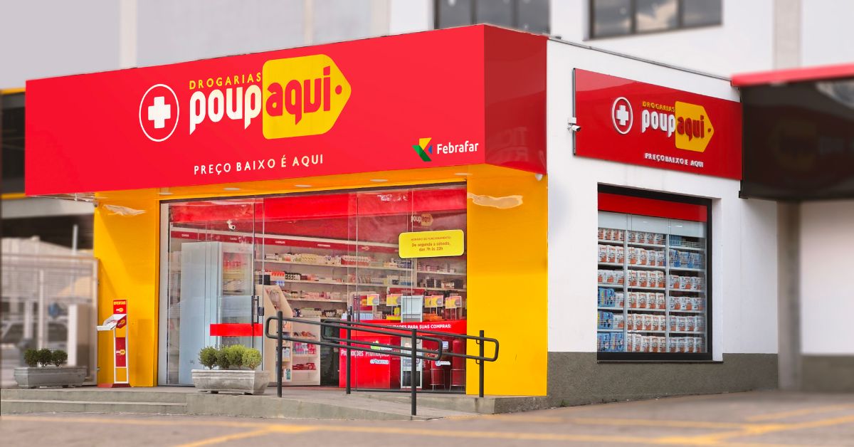 Rede de farmácias Poupaqui quer saltar de uma para 40 unidades em Minas Gerais até 2025