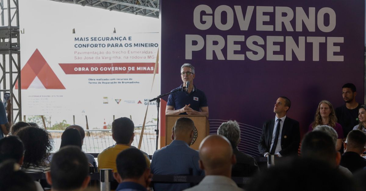 Pavimentação da MG-060, entre Esmeraldas e São José da Varginha, é inaugurada