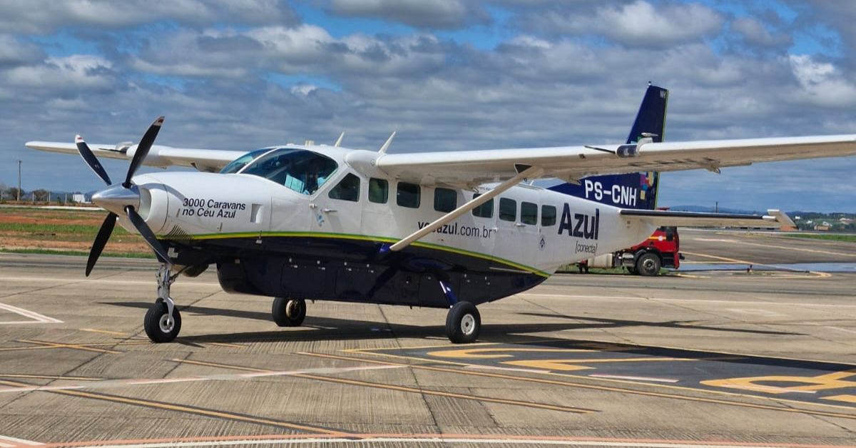 Azul retoma atividades no aeroporto de Divinópolis com voos diretos para Belo Horizonte e Campinas