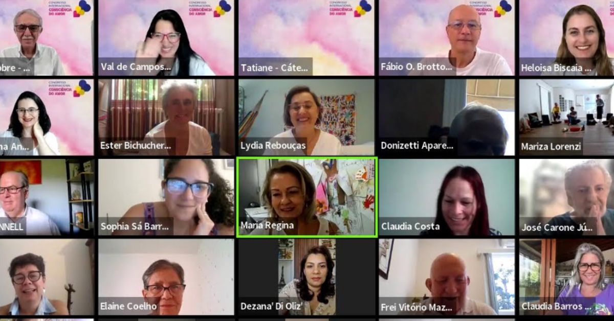 Congresso Internacional Consciência do Amor tem 5º encontro on-line