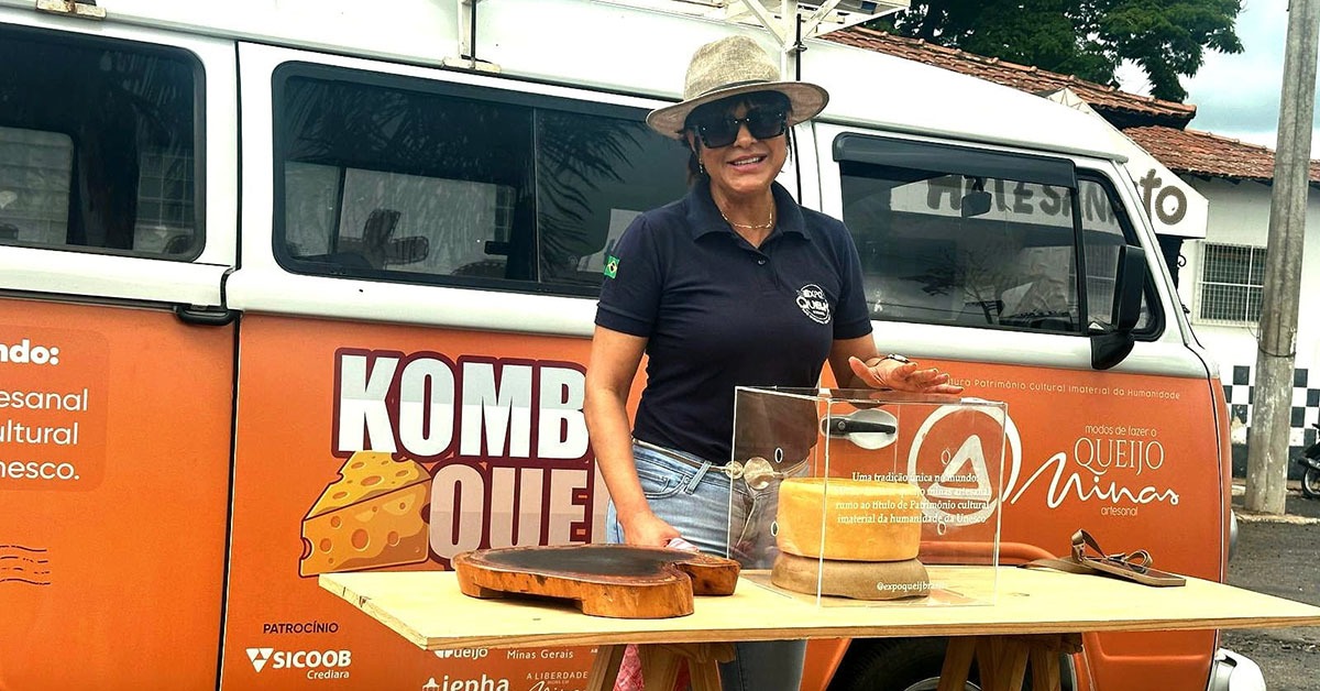 Conheça a KombiQueijo, que vai levar o Queijo Minas Artesanal pelas estradas mineiras