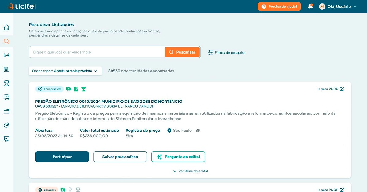 Startup Licitei simplifica licitações para pequenas e médias empresas