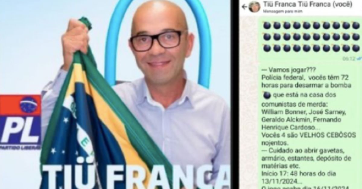 Autor de atentado em Brasília indicou premeditação