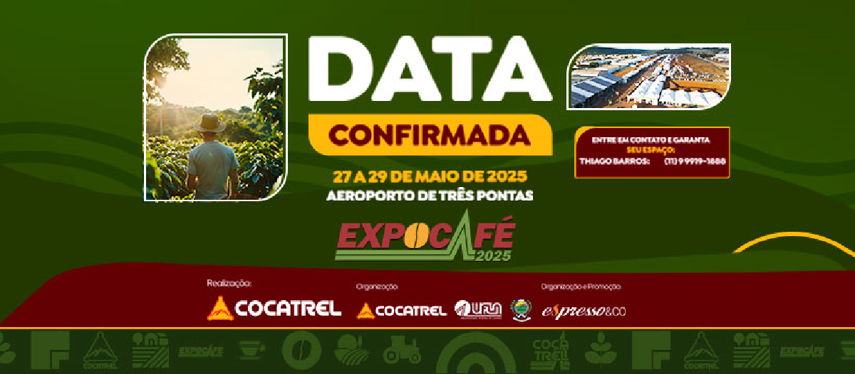 Prepare-se para a maior feira de Cafeicultura do Brasil