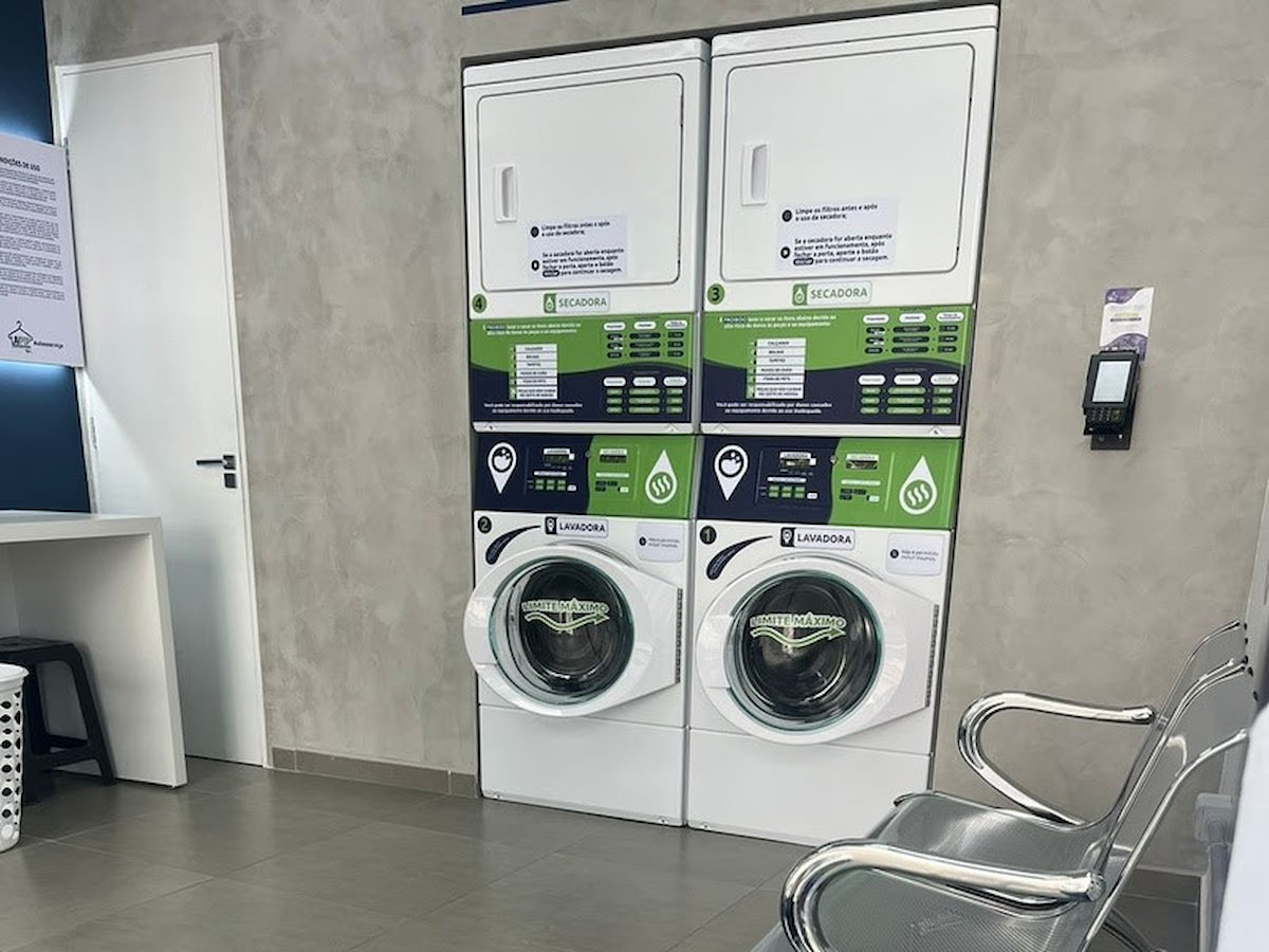 5àsec inaugura primeira lavanderia com autosserviço em São Lourenço