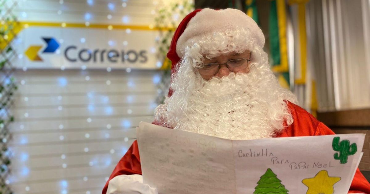 Papai Noel dos Correios 2024: veja como adotar uma cartinha em Minas Gerais neste Natal