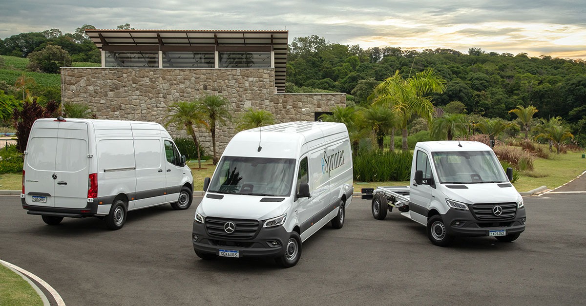 Mercedes-Benz lança Sprinter elétrica no País
