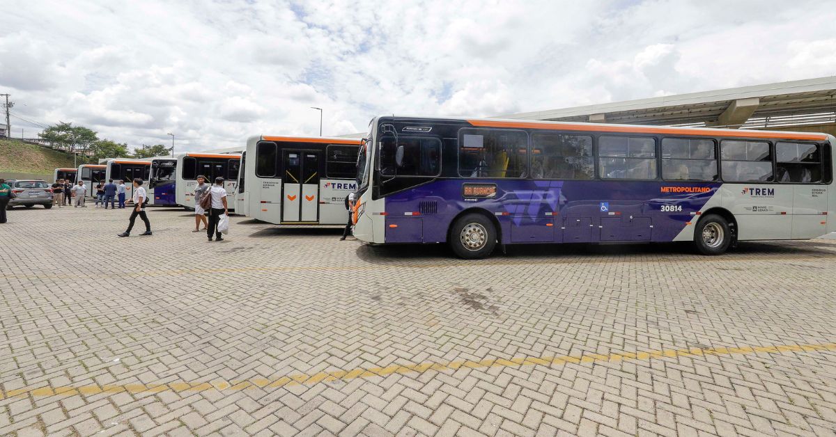 Frota do transporte público metropolitano começa a ser renovada