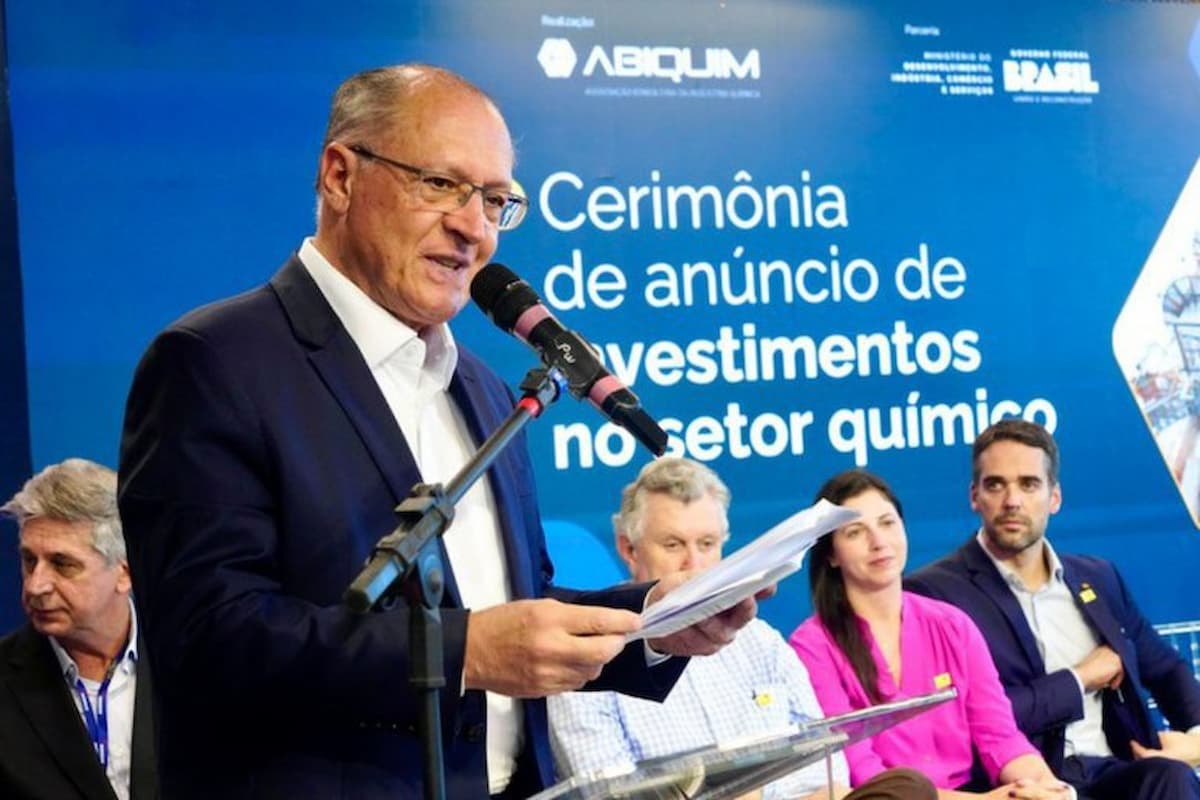 Indústria química anuncia R$ 759,3 milhões em investimentos, fruto do REIQ, do governo federal