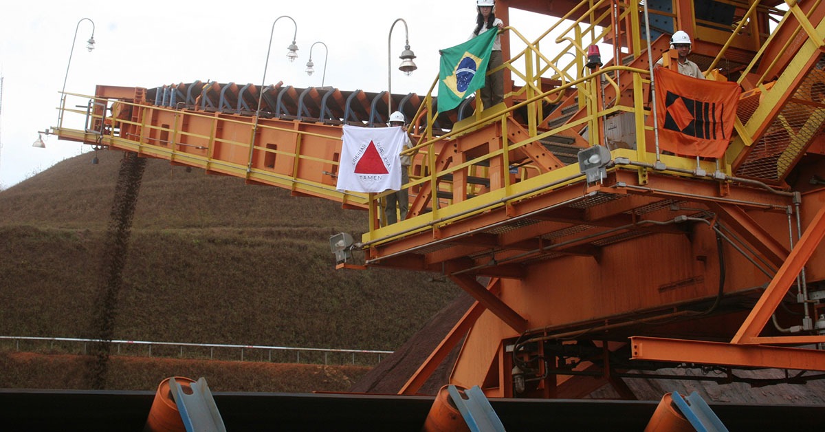 Receita com exportação de minério de ferro em Minas Gerais recua, mas volume é maior