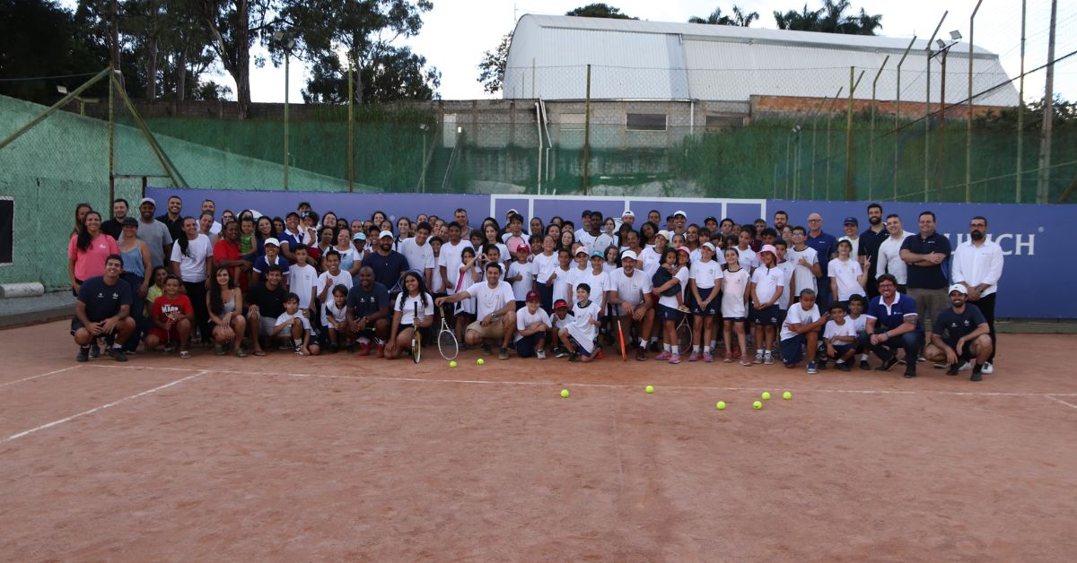 Contagem recebe programa ‘Próximos Campeões’ do tênis; inscrições são gratuitas e estão abertas