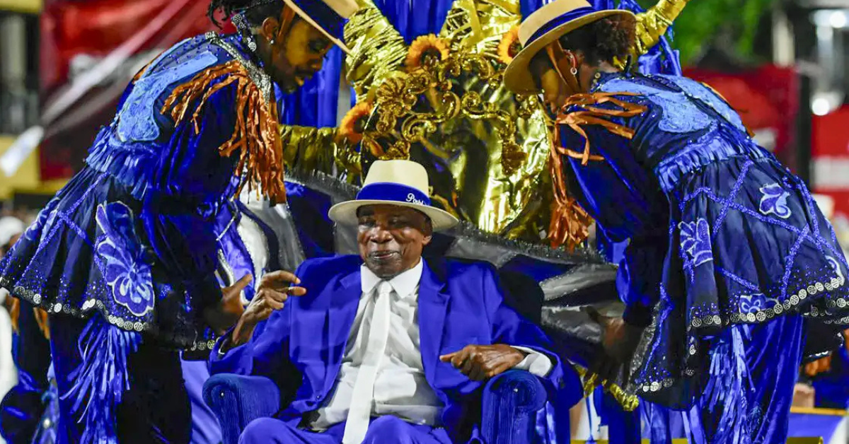 Trem azul da Portela vai levar Milton Nascimento para a Sapucaí