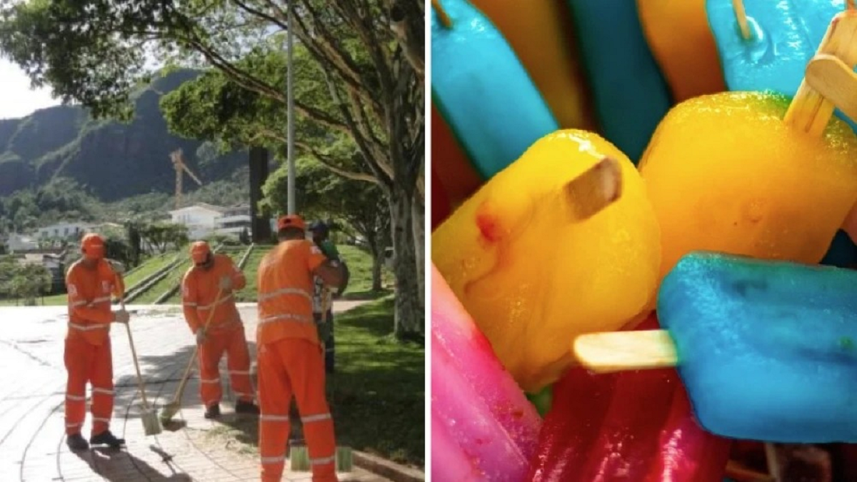 Calorão desafia trabalhadores e impulsiona vendas de sorvetes em BH