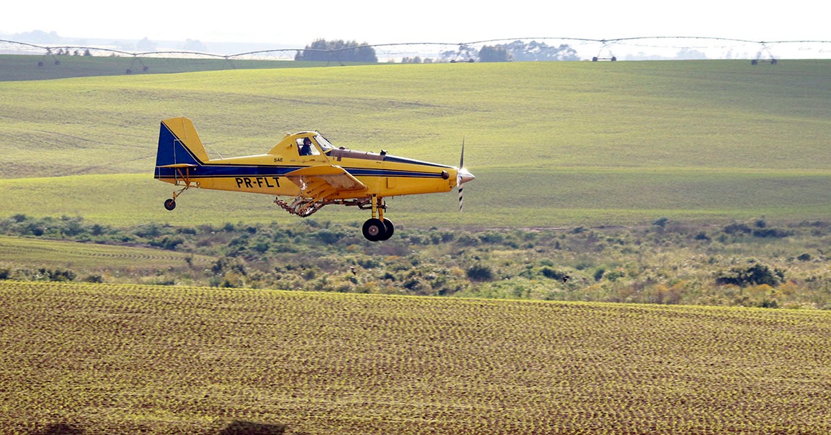 Frota de aeronaves agrícolas cresce com maior demanda por parte dos produtores