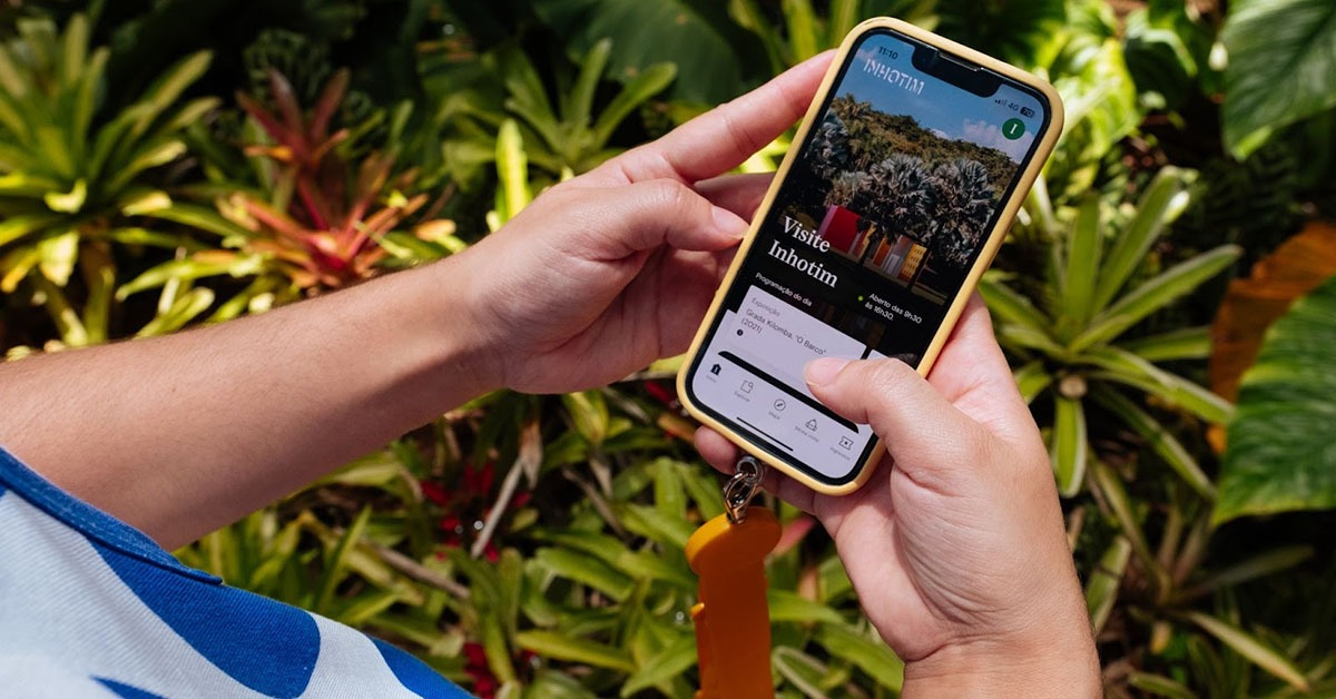 App Inhotim propõe uma nova experiência para o público