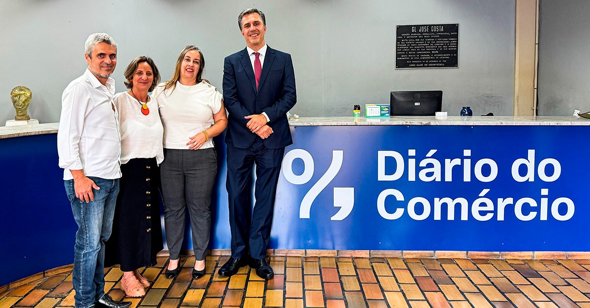 Diário do Comércio recebe representantes da nova gestão da OAB-MG