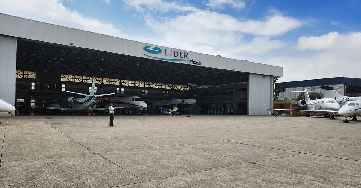 Líder fortalece serviços de aviação executiva e manutenção em São Paulo