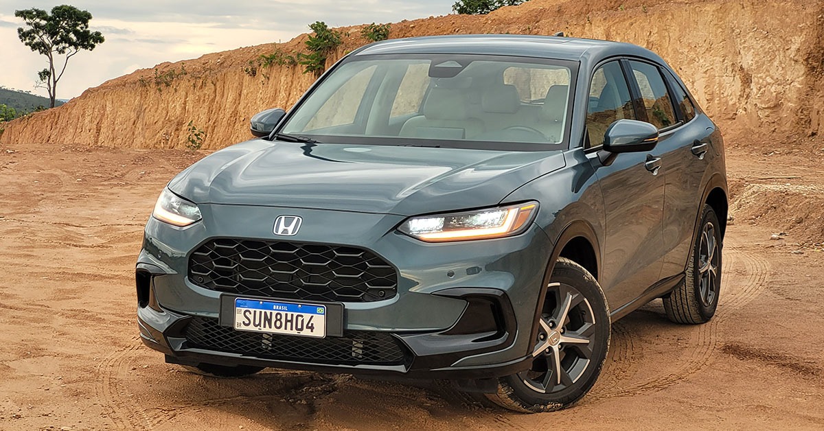 Honda ZR-V é um SUV com características de sedan