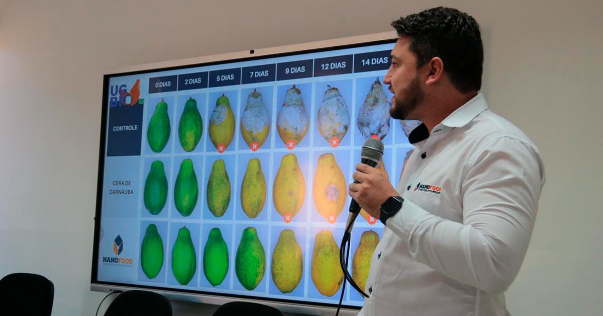 Nanotecnologia mineira é utilizada na preservação de frutas