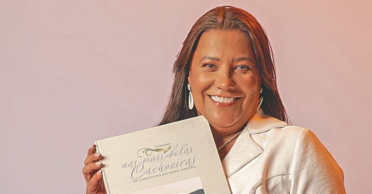 Obra literária apresenta cachoeiras de Conceição do Mato Dentro
