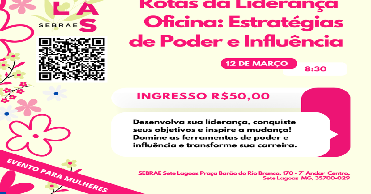 Rotas da Liderança – Oficina Estratégias de Poder e Influência