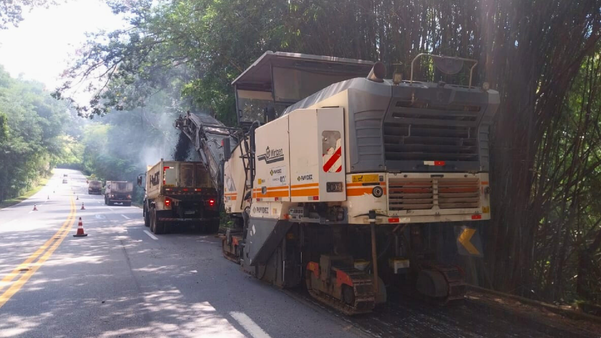 EPR Via Mineira realiza obras de recuperação da BR-040 com intervenções noturnas