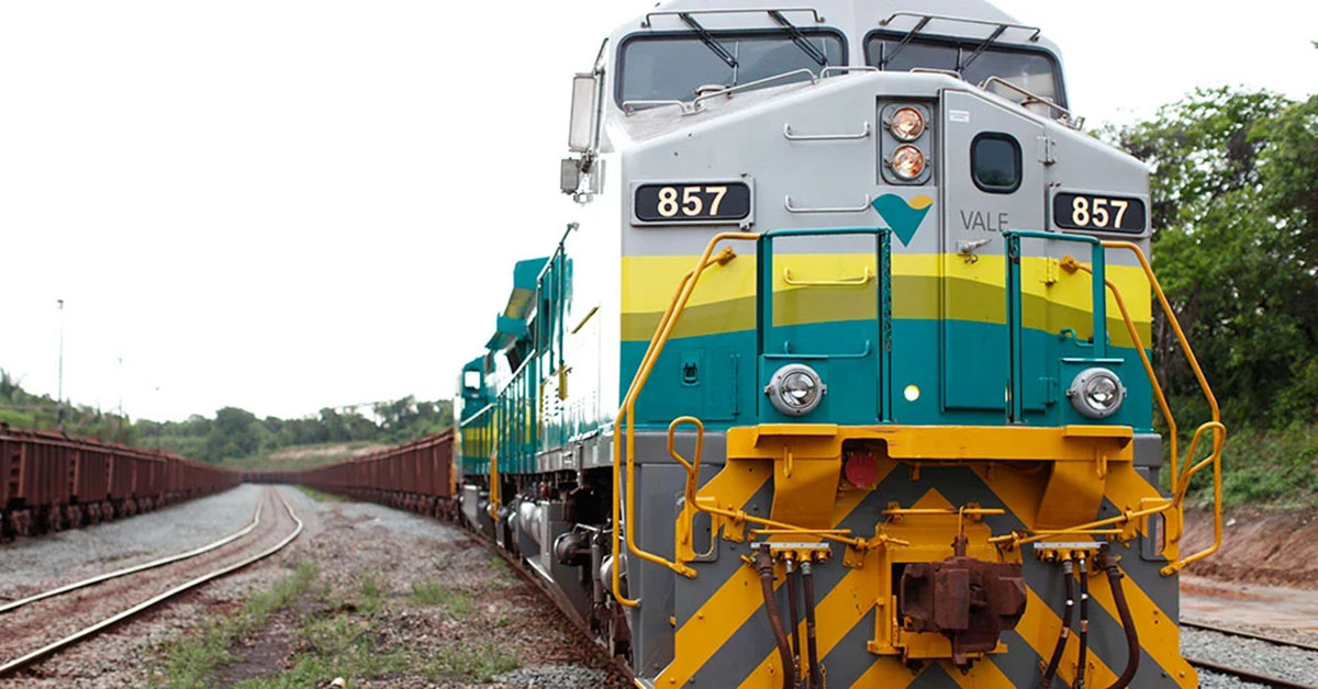 Vale compra 50 novas locomotivas para estradas de ferro de Vitória a Minas, e de Carajás