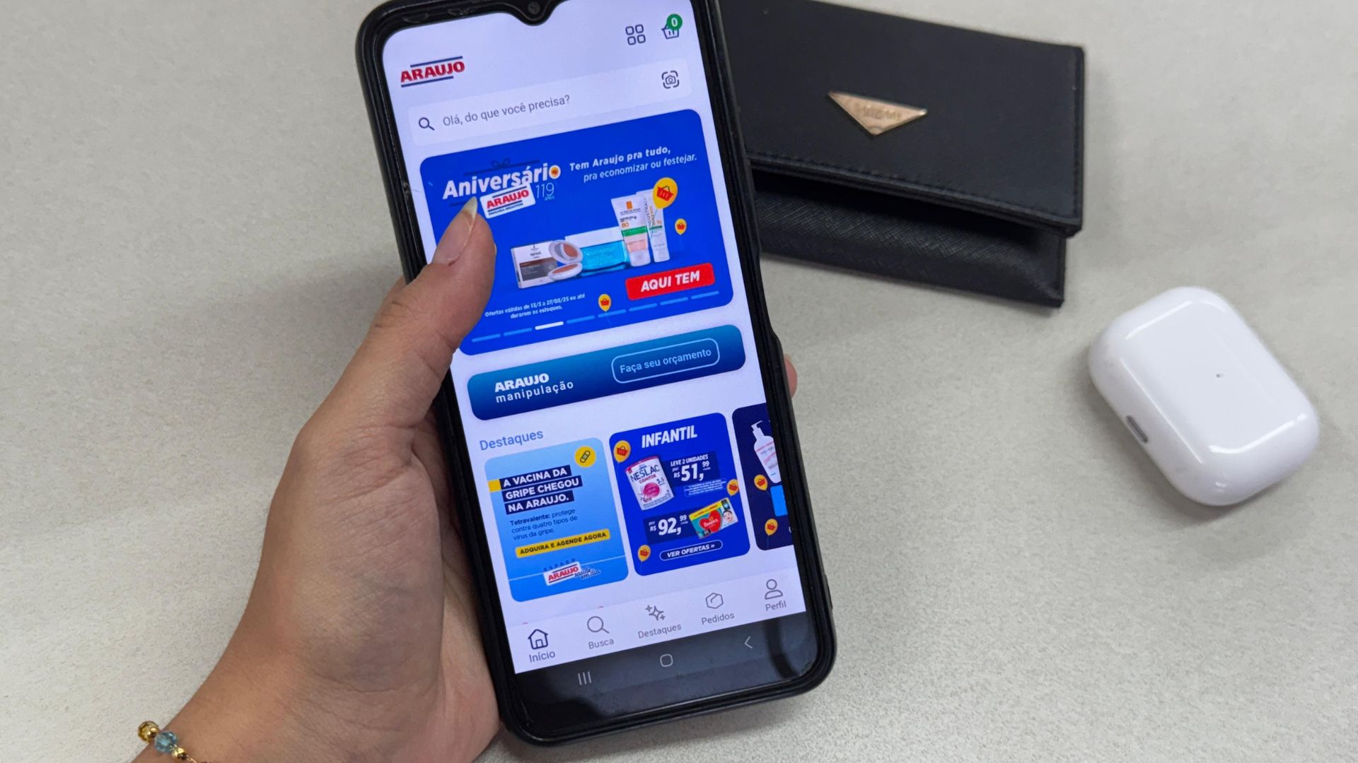 Araujo adota tecnologia para acelerar atendimento