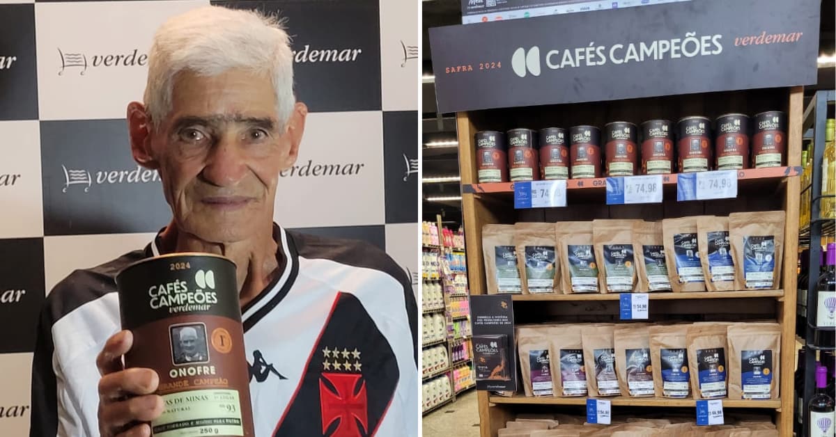 Verdemar lança mais uma edição dos Cafés Campeões; produtor de Espera Feliz é bicampeão