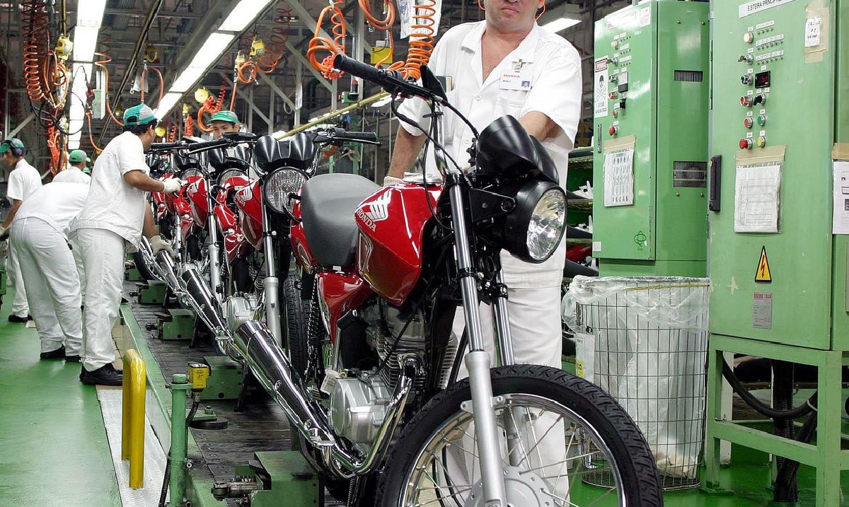 Produção de motos sobe 1,4% em março ante igual mês de 2024, revela Abraciclo