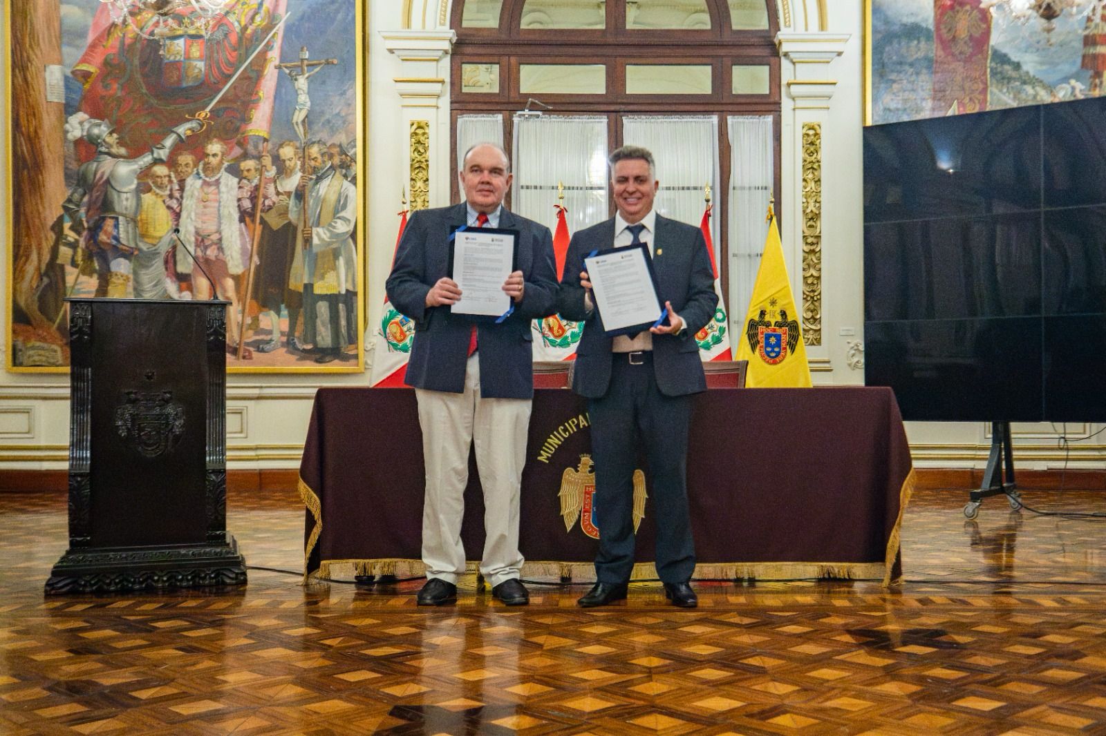 Belo Horizonte assina acordo de cooperação mútua com Lima, capital do Peru