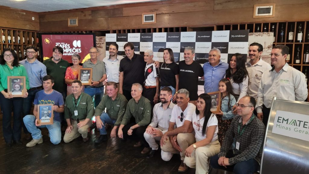 Produtores dos cafés campeões do Verdemar