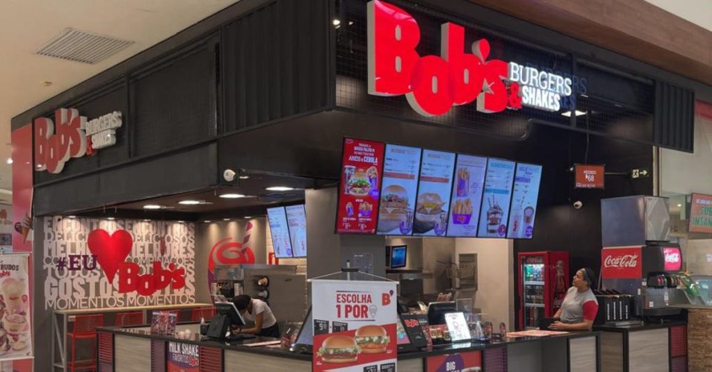 Unidade da rede Bob's em Minas Gerais.
