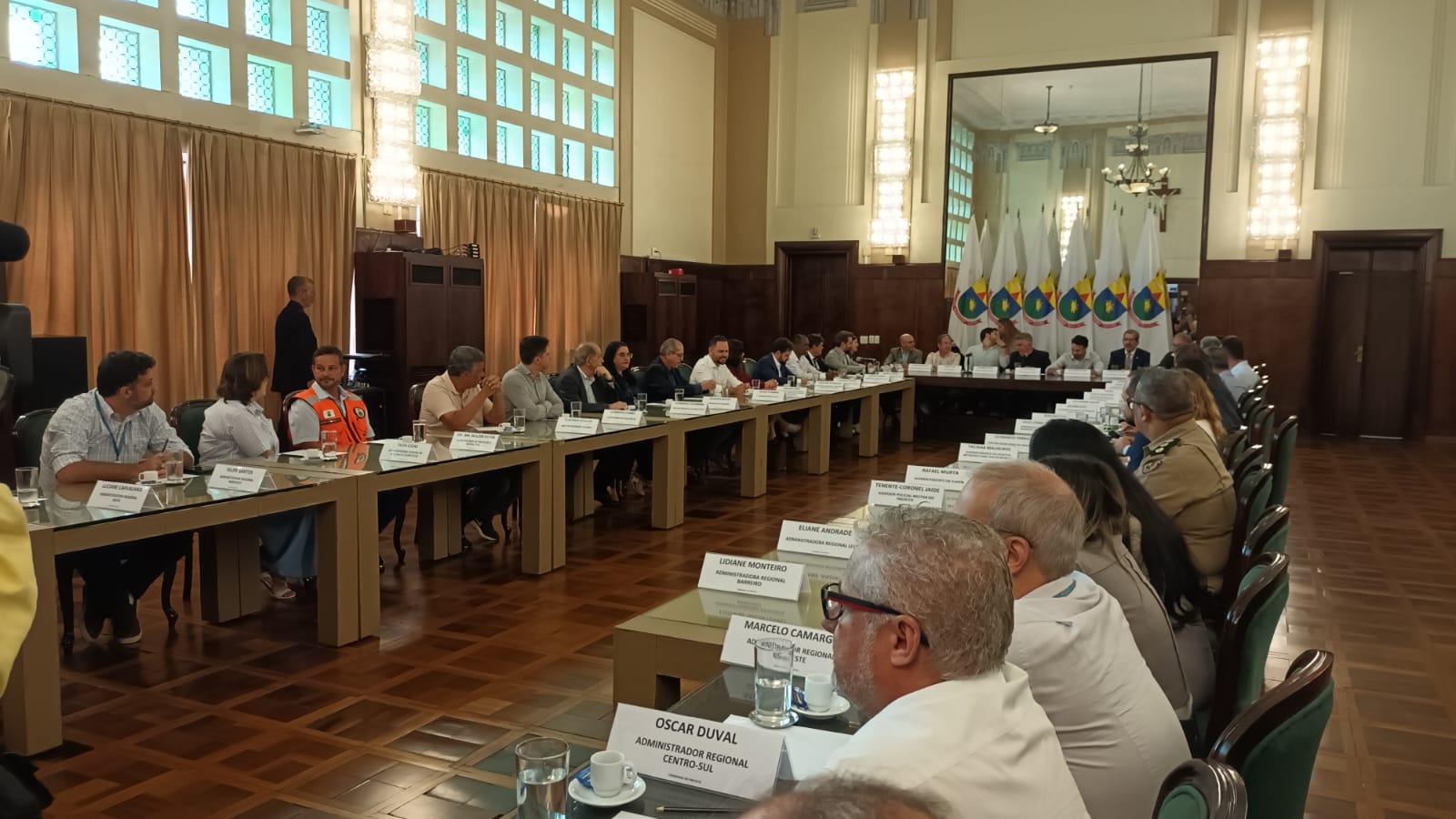 Em 1ª reunião com secretariado, Damião afirma que metas serão cobradas na PBH e evita polarização