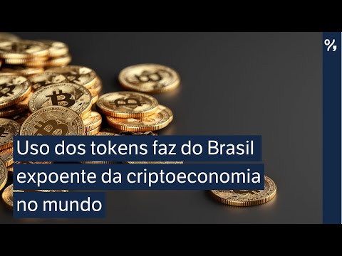 Uso dos tokens faz do Brasil expoente da criptoeconomia no mundo