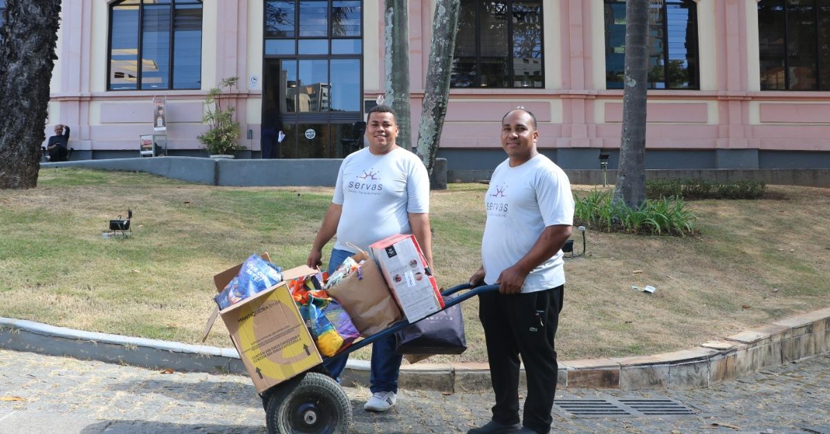 Servas promove campanha de doações a pessoas em vulnerabilidade social em Minas Gerais