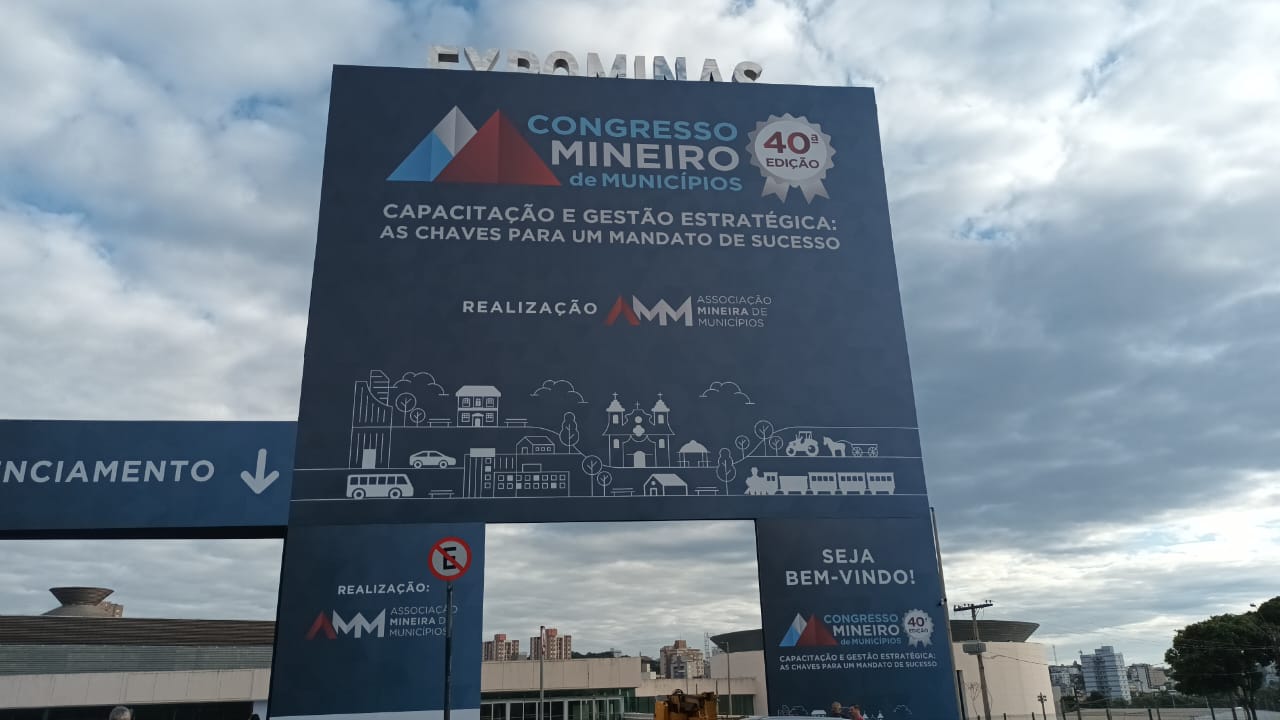 Com expectativa de reunir 10 mil pessoas em BH, 40° Congresso Mineiro dos Municípios começa nesta terça (6)