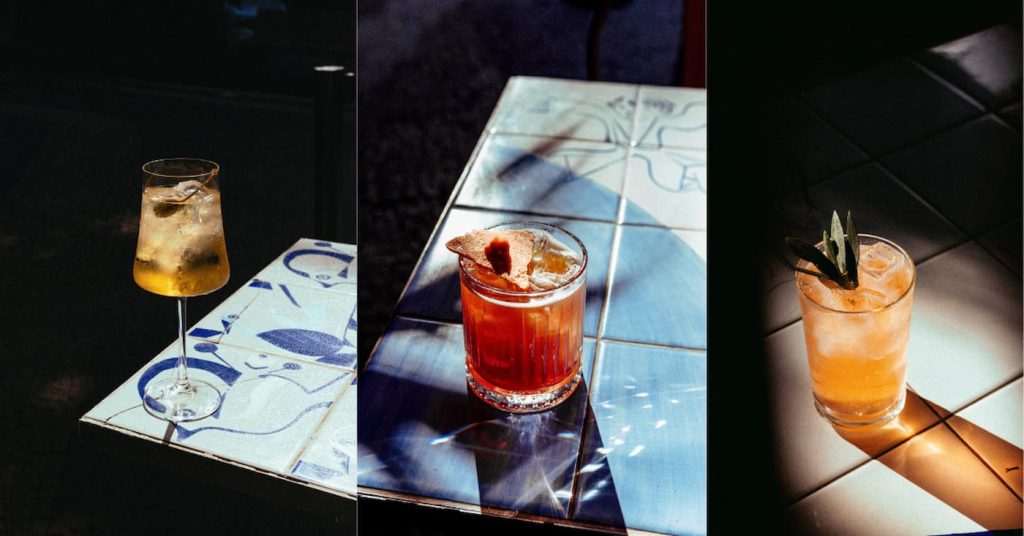 Drinks do bar Rex Bibendi