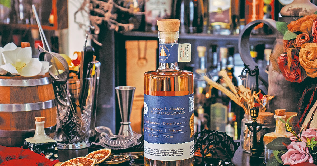 Cachaça Flor das Gerais conquista medalha de ouro em campeonato internacional de produtos orgânicos