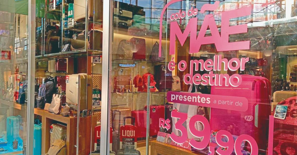 Dia das Mães deve movimentar quase R$ 4 bilhões no varejo mineiro