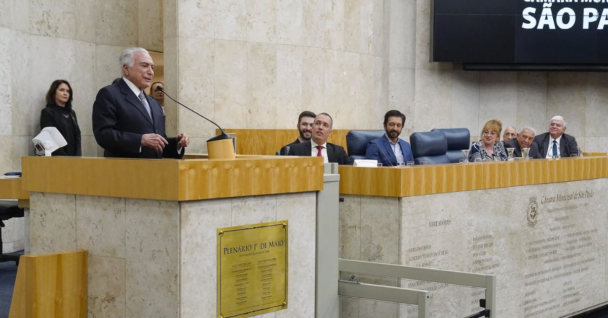 Temer, sobre anistia: acho que o mais útil seria que próprio STF fizesse dosagem das penas