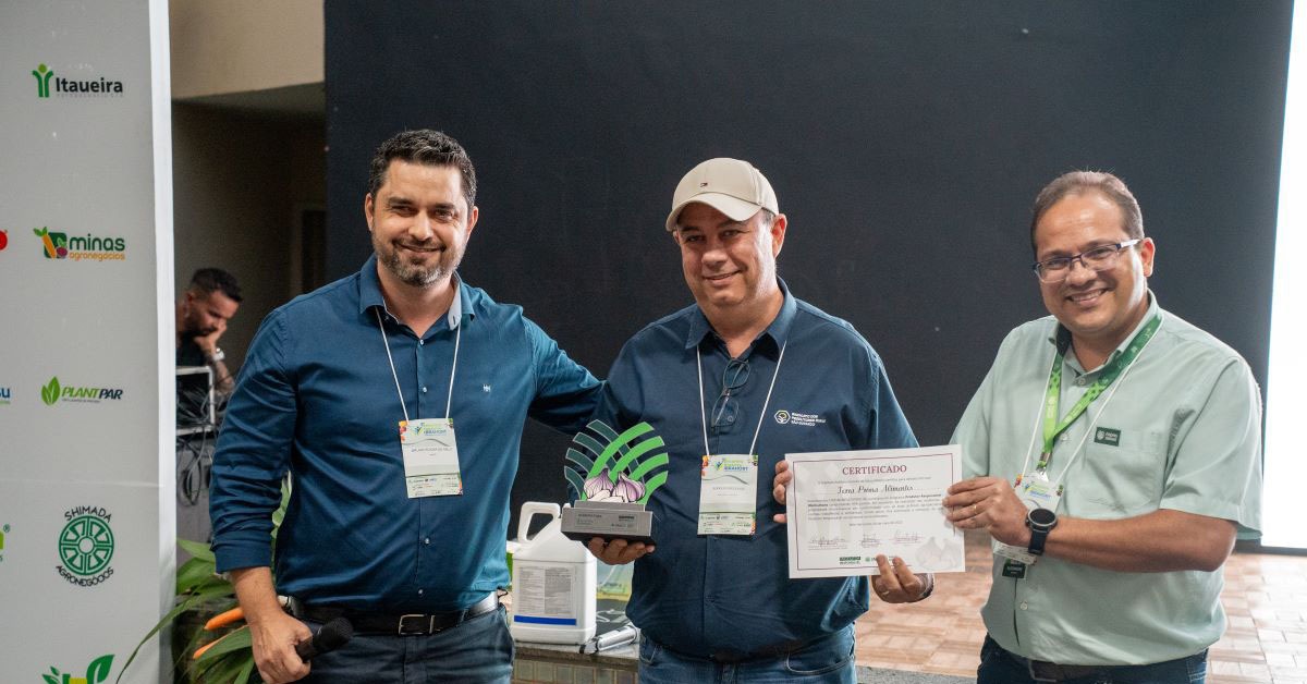Produtor de São Gotardo tem 1ª certificação de Olericultura