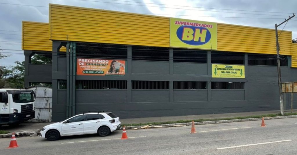 Loja do Supermercados BH no Vale do Aço, Minas Gerais.
