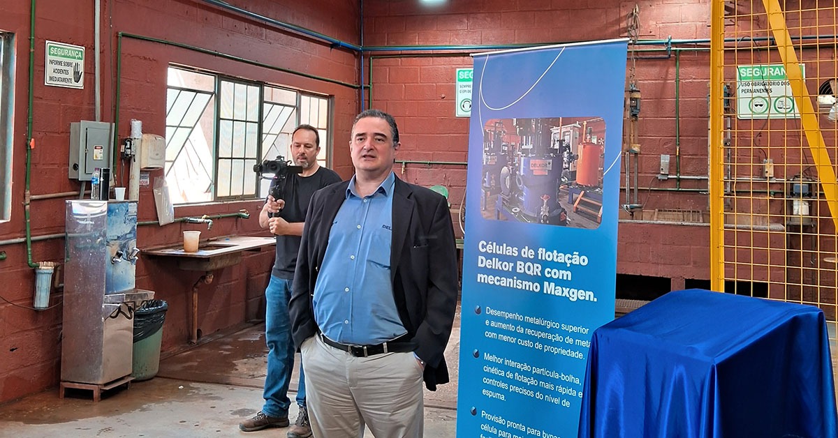 Takraf lança planta-piloto de flotação e negocia com gigantes da mineração