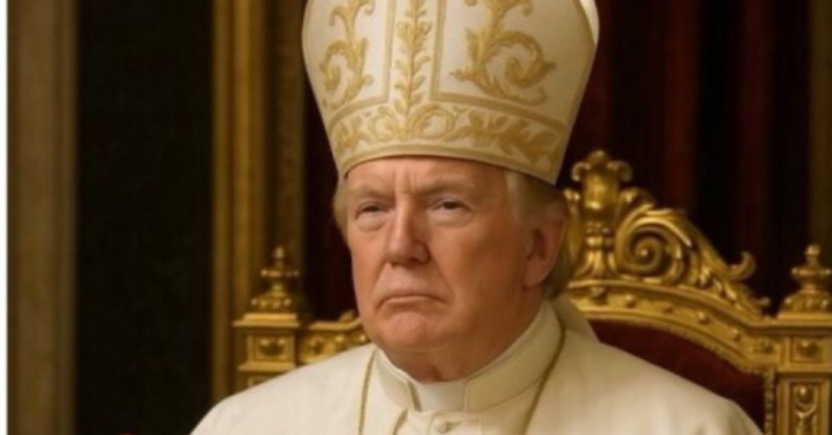 Trump vestido de papa? Presidente e Casa Branca publicam imagem do americano como pontífice