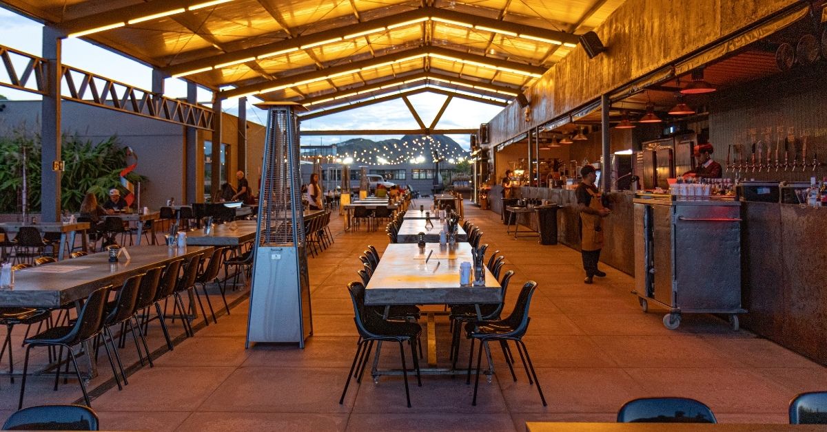 Unidade do Bebedouro Bar & Fogo no Espaço 356 em Belo Horizonte, Minas Gerais.