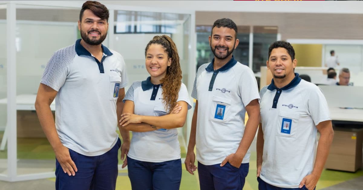 Stellantis abre 360 vagas para o Programa Estelar Jovem Aprendiz 2025 em MG